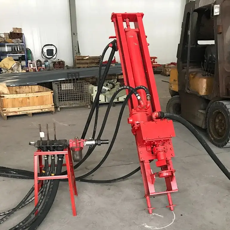 

Индивидуальная малогабаритная электрическая буровая установка DTH с высоким крутящим моментом, многоугловое бурение на 40 м для домашнего использования и горнодобывающей промышленности