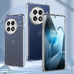 Flexible Shockproof Airbag TPU Case for OnePlus 13 One Plus 15R 13R Protective Cover Capa Funda Coque