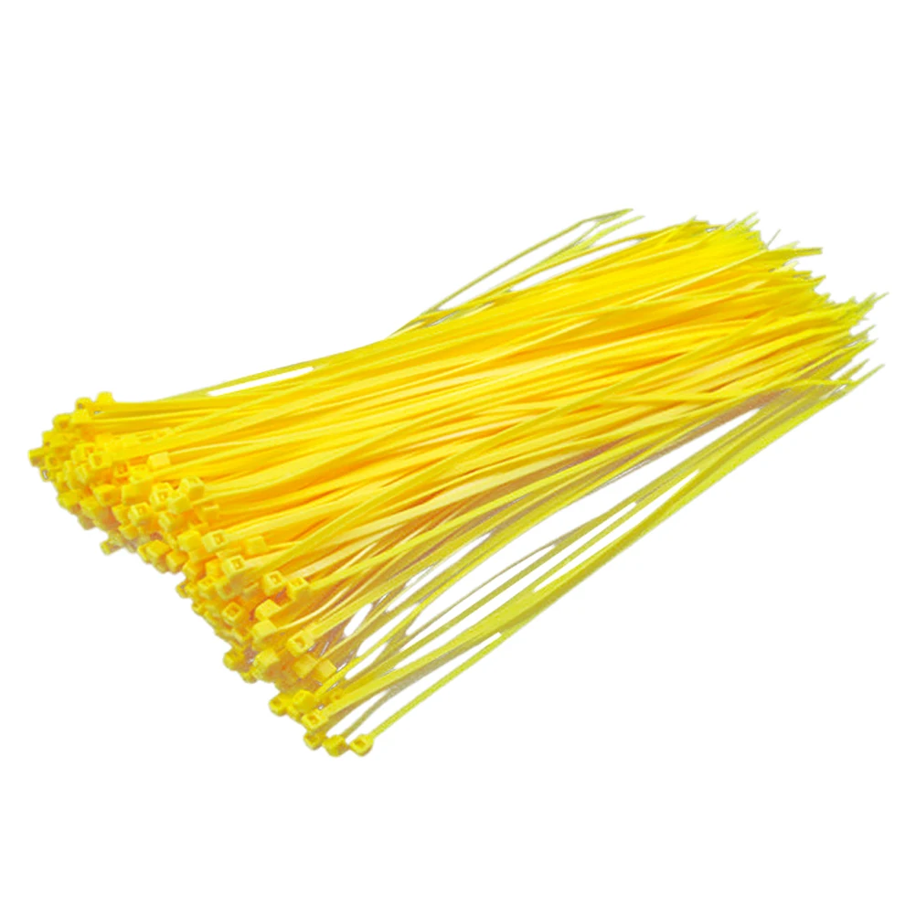 

1000pcs Self Cable Tie Wire Wrap Zip Ties Self-Locking Cable Tie Nylon Indoor Home Office Garage Workshop Securing Cables