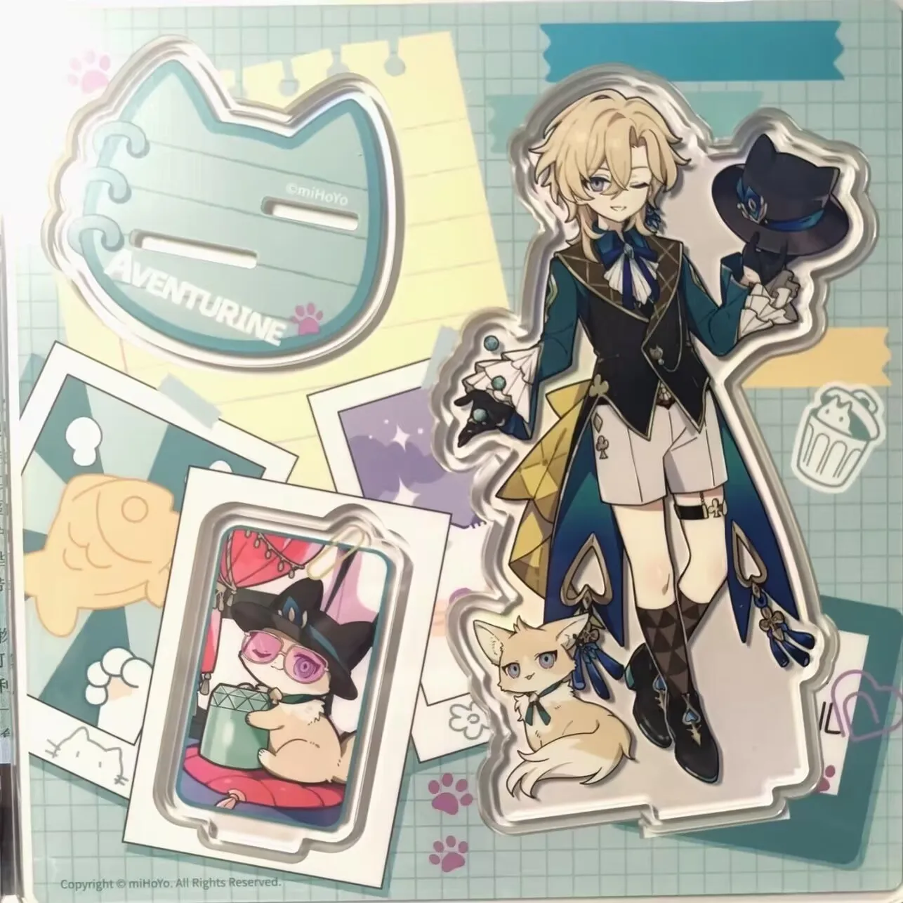 「バースト：スターレール」ゲーム「ドクター・リサ・マリコ・サンド・ゴールド」アクリル自作スタンディングサインフィギュア Gu Zi スタンディングサイン