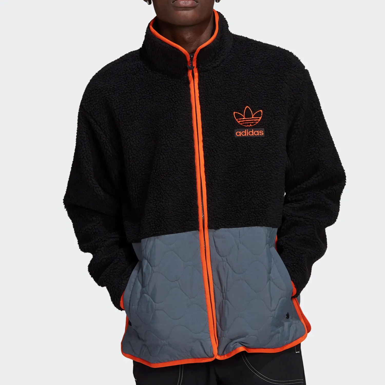 

adidas Originals Men's Winter Lambswool Fleece Jacket H09361