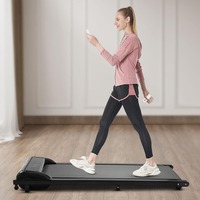 600 W Electric Walking Treadmill Up To 6 Km/h with LED Display and Remote Control for Home and Office