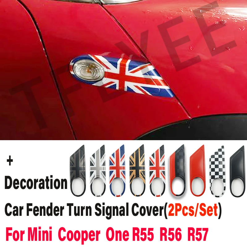 

Для MINI D One R56 Convertible R57 Clubman R55 R58 Coupe автомобильный передний брызговик задний фонарь наклейки аксессуары для крышки