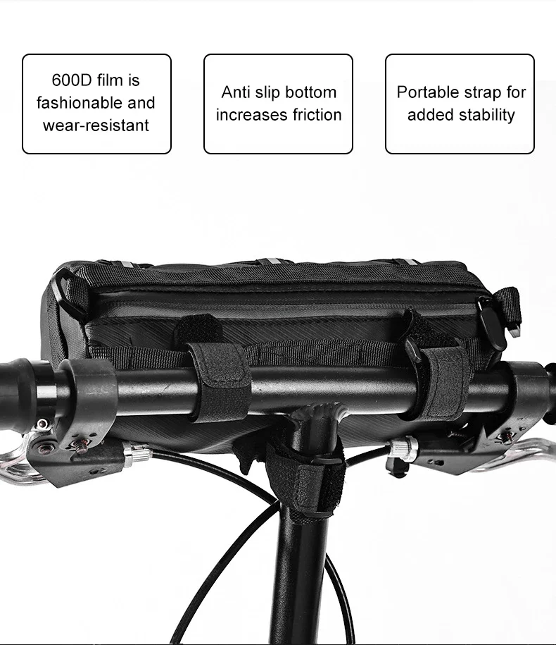 X-TIGER Fahrradtaschen Lenker Mehrzweck Schulter Sicherheit Wasserdicht MTB Rennrad Rahmen Schlauchtasche Umhängetaschen Fahrradtasche – Detail 10