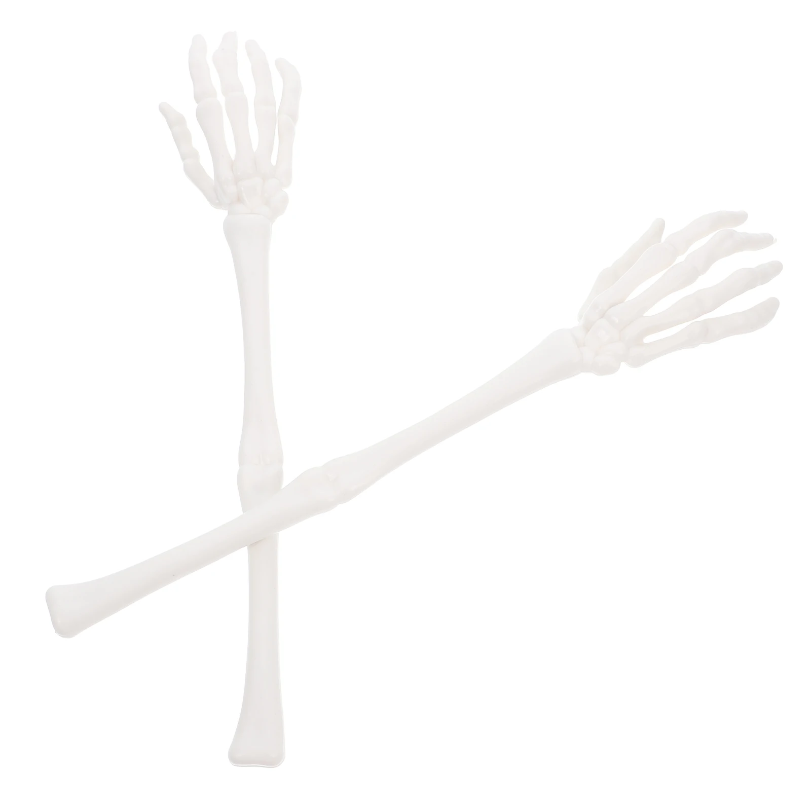 

1 Pair hand Fork Realistic Plastic Halloween Prop Scary DecorHaunted House Salad Tong Room Decoration Kitchen Bar