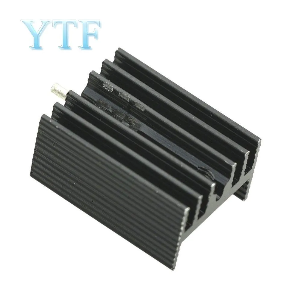 5PCS TO-220 Triode Heatsink Radiator Cooler Radiator 21×15×11MM High Quality Aluminum Heat Sink Fin With Needle