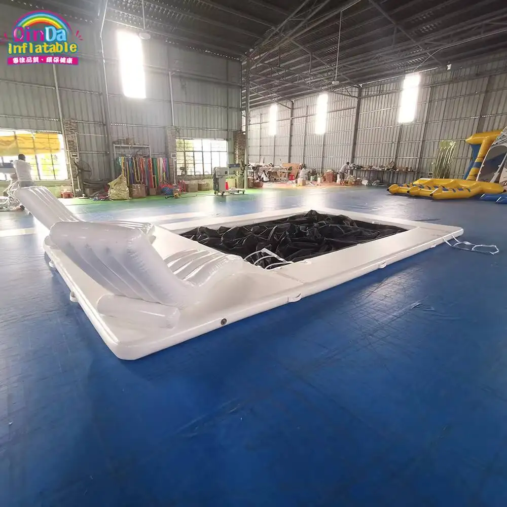 

Customized Made Inflatable Yacht Swimming Pool With Chair
