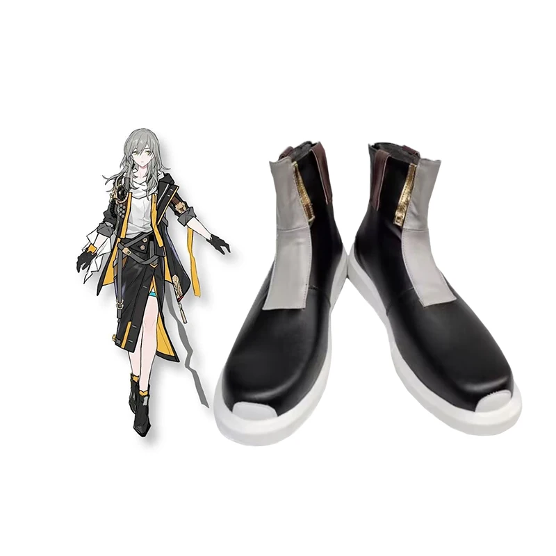 Game Honkai: Star Rail Trailblazer Caelus Customize Cosplay Shoes Boots Halloween Prop