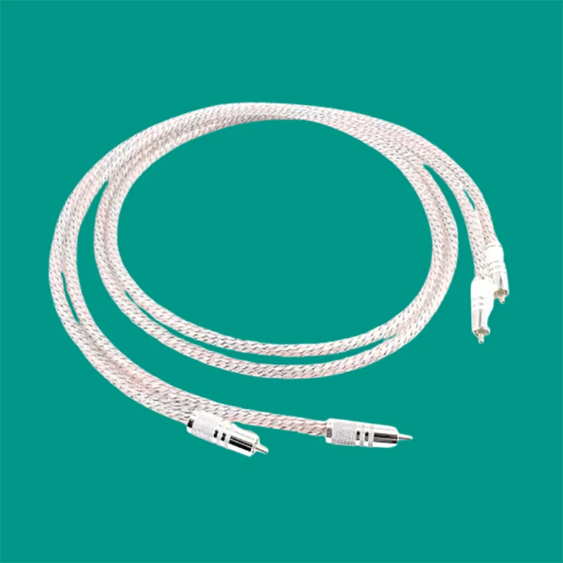 

Aesir Hepta-Level Refined Silver Coated RCA Interlink Cord & Gilded Aurum Terminals - Twin Set