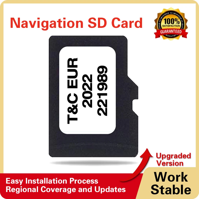 Car Navigation TF Card 8GB for Opel Corsa Antara Zafira 2022 Map Update GPS Map Version Card Navi Software Update Memory Card