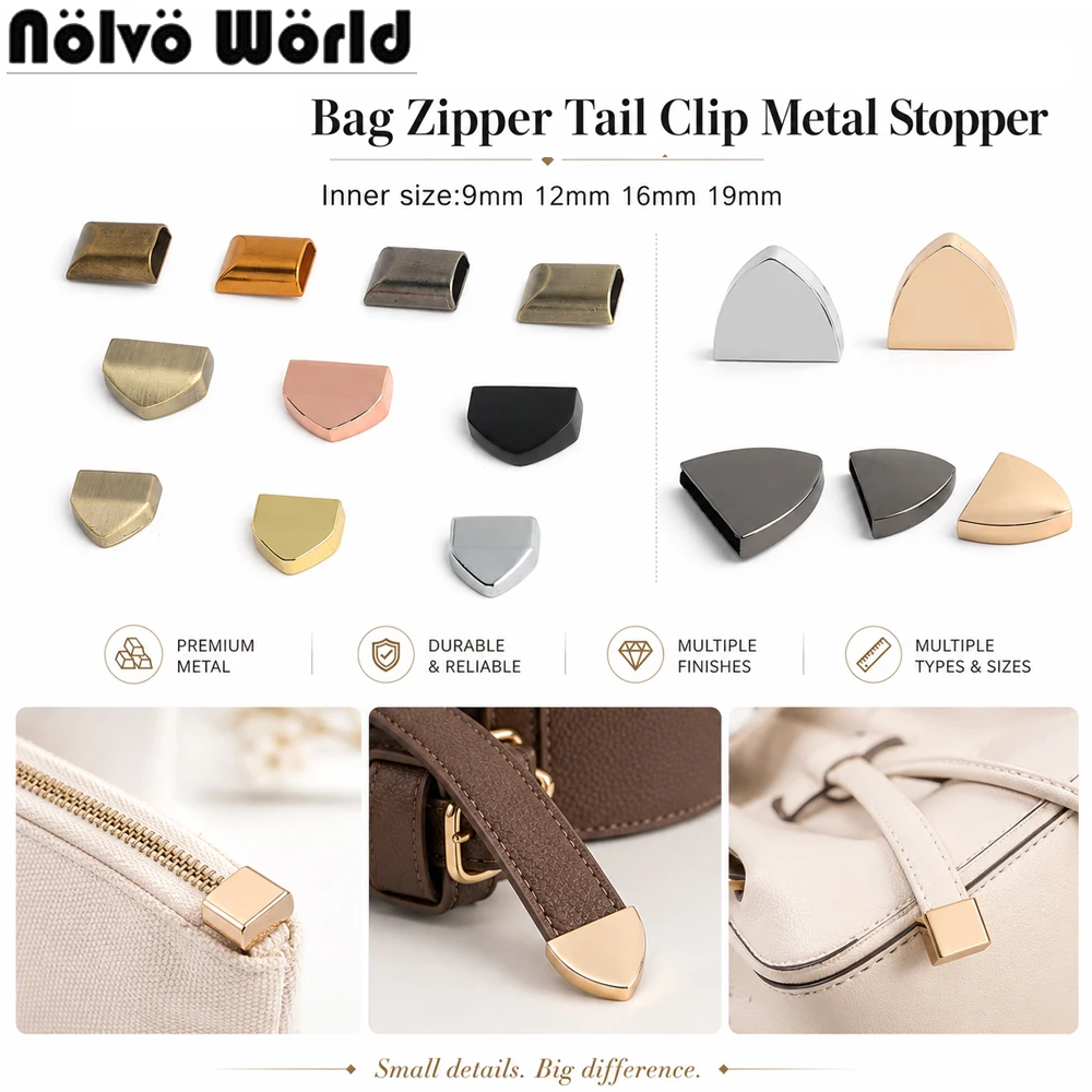 20-50-100pcs-metal-tail-clip-stopper-for-diy-garment-bag-zipper-straps-decoration-buckles-end-clips-clasp-cord-lock-accessories