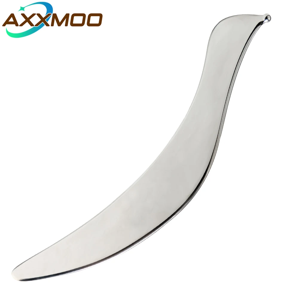 

Stainless Steel Gua Sha Guasha Plate Massager Tool Scraper Physical Therapy Loose Muscle Meridian Massage Machine Spa Board Tool