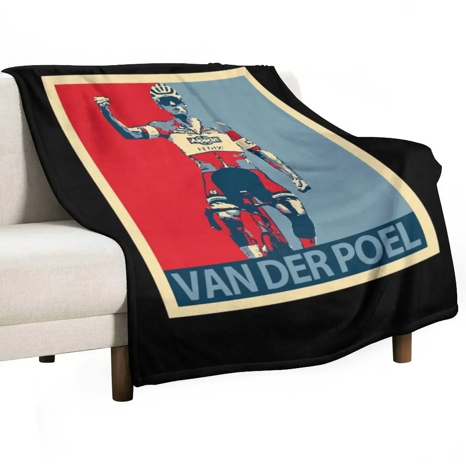 

mathieu van der poel Throw Blanket Softest Hairy Blankets