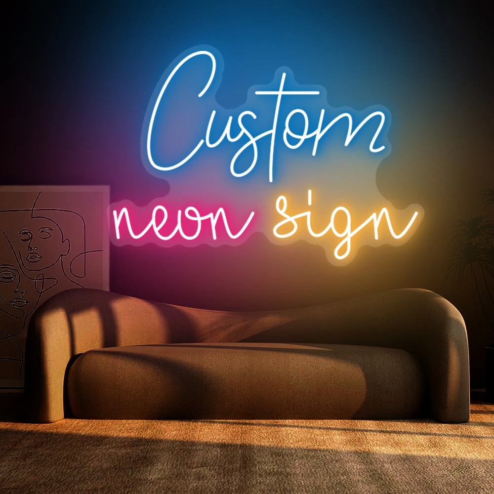 

Custom LED Neon Light for Wedding Decoration, Custom Name Design, Room Decor, Private Sign, Valentine's Day Gift