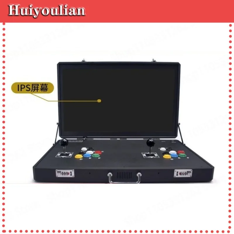 Portable Retro Arcade Game Console All In One Double Joystick For 97 Fighting Game For Home Use 27inch