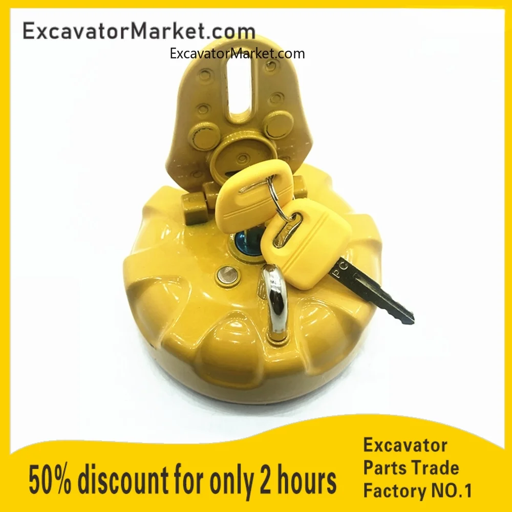 

For Sumitomo Fuel Tank Cap Anti-theft Fuel Tank Cover Double Anti-theft Lock Excavator Accessories