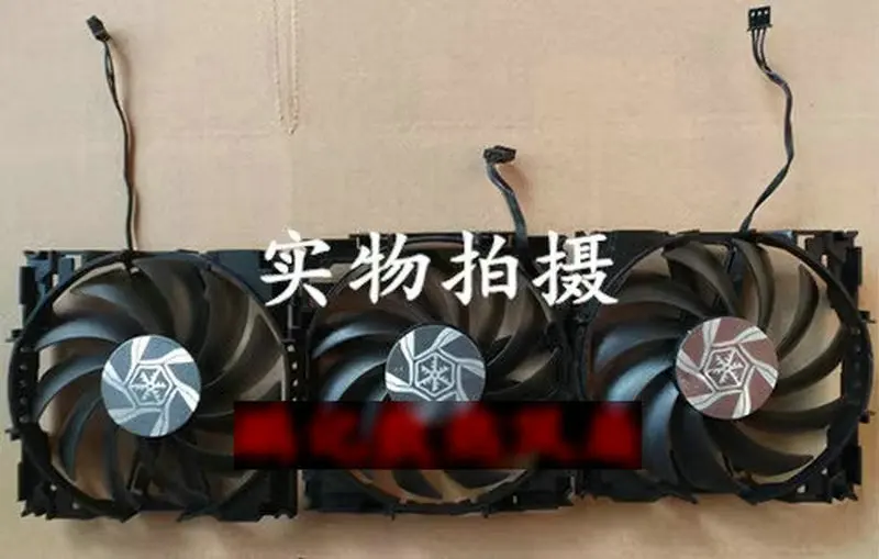 The Cooling Fans for Inno3D GTX770 GTX760 GTX780ti CF-12915S DC12V 0.35A Video Card