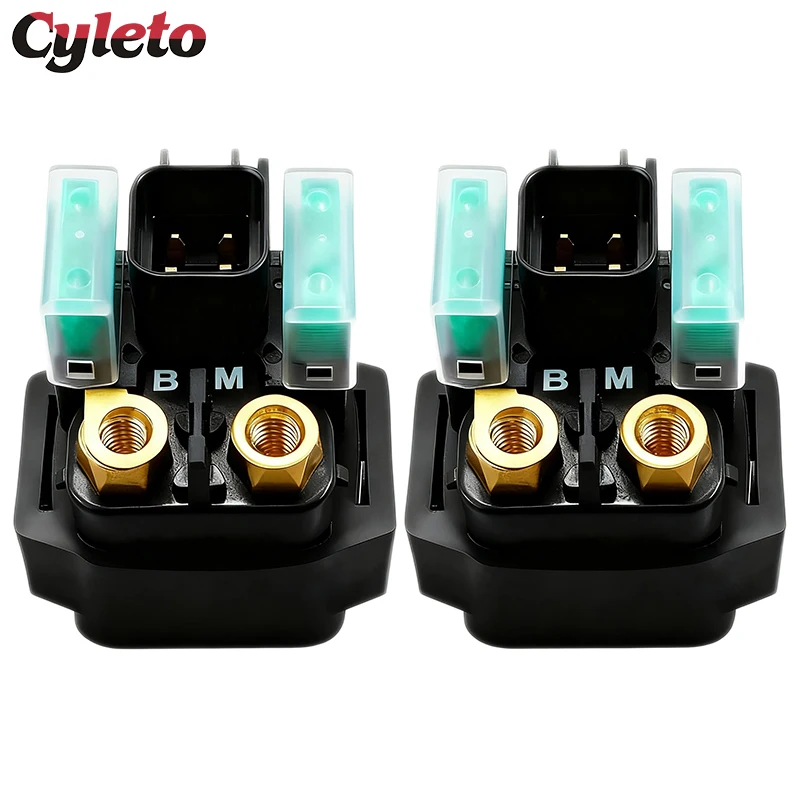 Cyleto pièces de moto relais de démarreur pour Yamaha YP400 majesté 400 Tmax XP500 XSR 700 XTtribute XSR900 SCR950 XVS950 boulon FJR1300