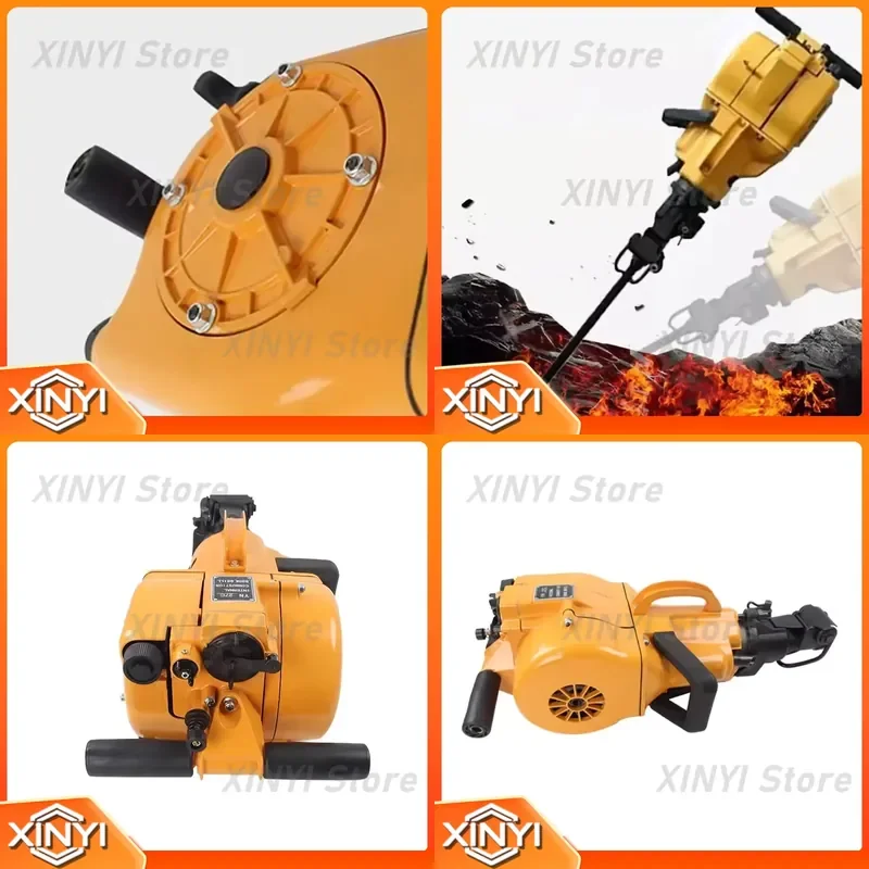 YN27C for Rock Drill for Mining Quarrying Road Maintenance Fuel-Powered Handheld Heavy-Duty Breaking Drilling Machine