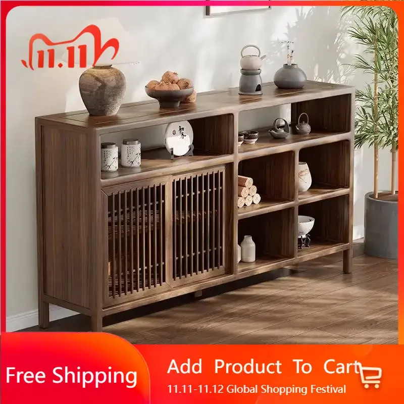 

Organizer Chiness Living Room Cabinets Brown Classic Solid Wood Living Room Cabinets Space Saving Trendy Vitrina Patio Furniture