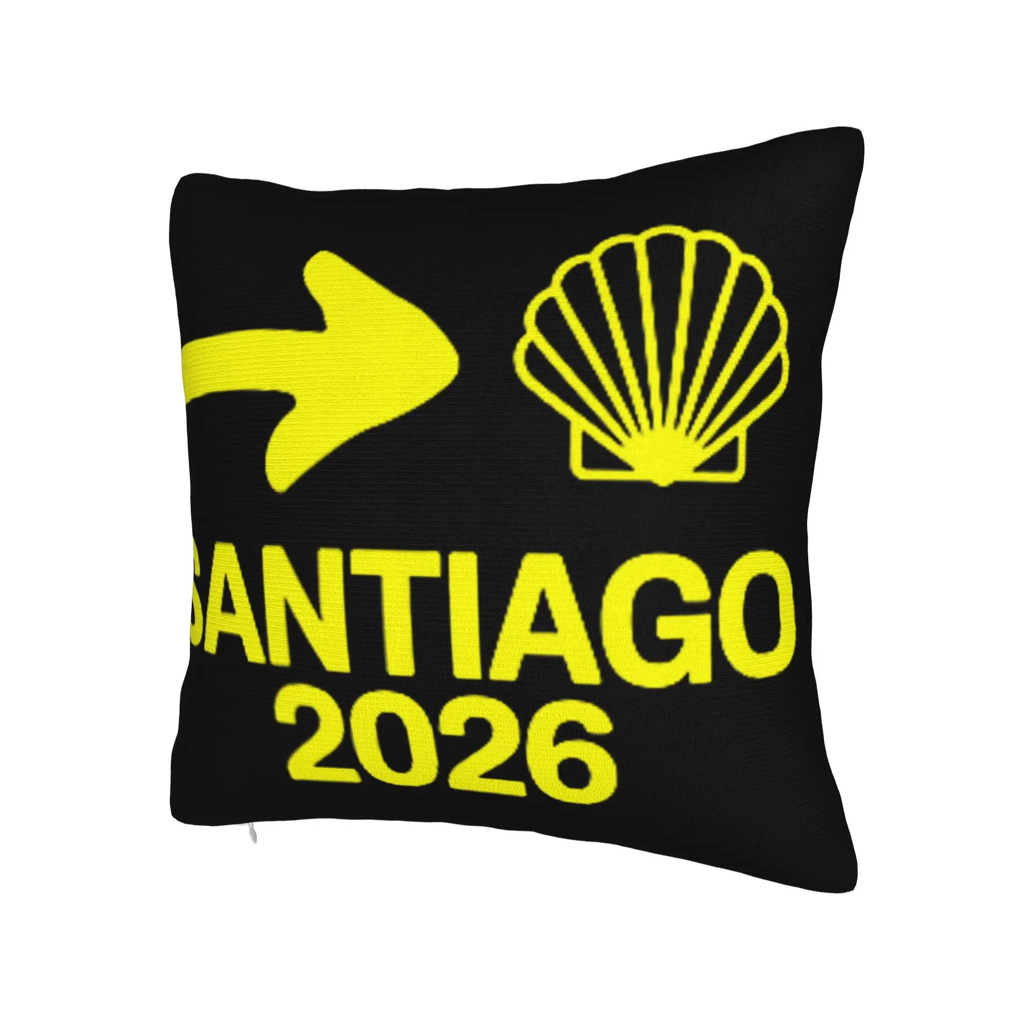 Decorative Pillow Cover Camino de Santiago 2026  Accessories Bed  Pillow Case Cover Square Style Multi-Size