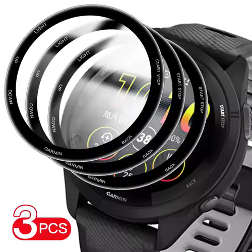 Screen Protector for Garmin Forerunner 970 570 965 265 265S 42mm 47mm, Full Cover Anti-scratch Protective Film (NOT Glass) - Image 9