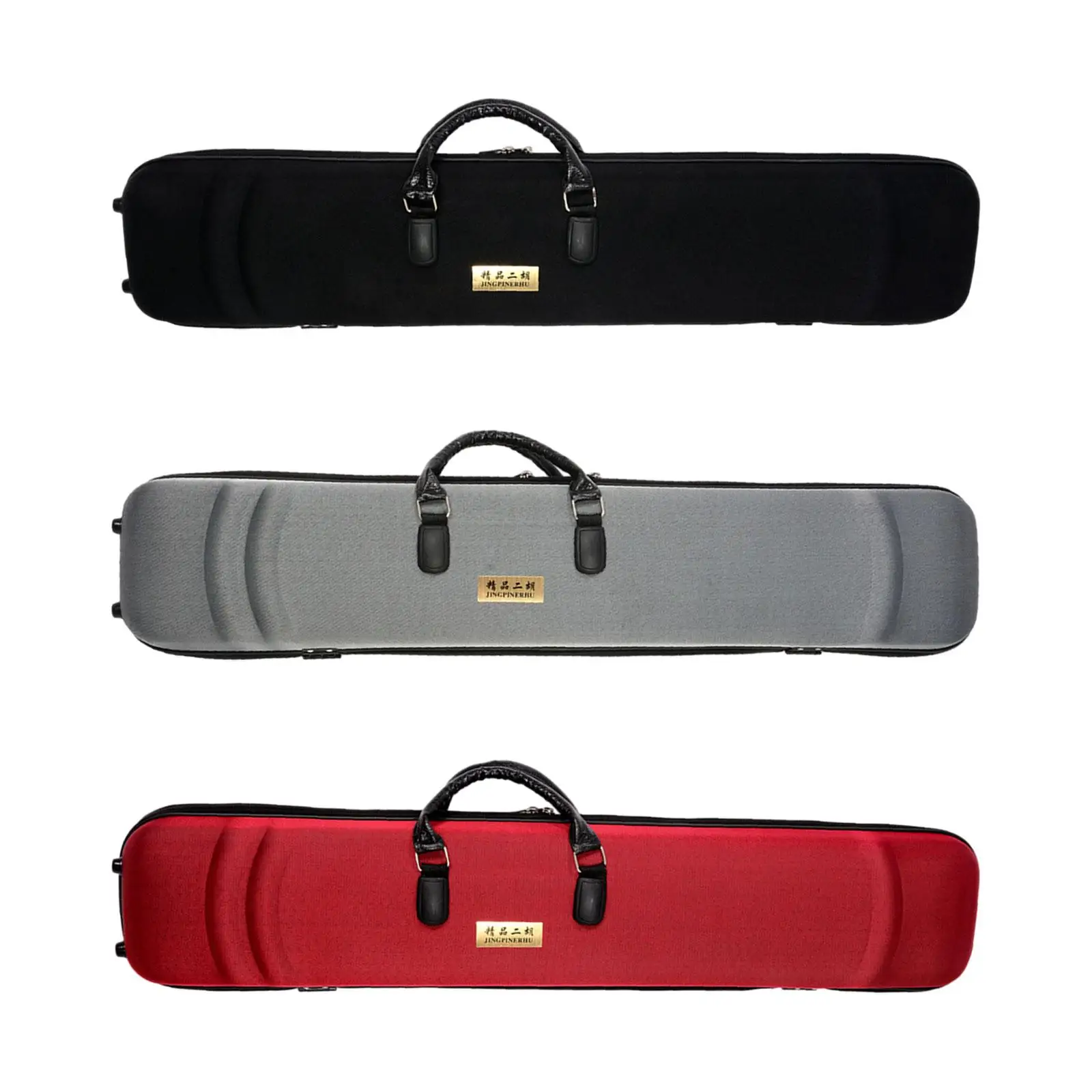 Erhu Storage Bag Erhu Case Box with Zippered Professional Carry Handle Erhu Carrying Case Musical Instrument Storage Bag Show