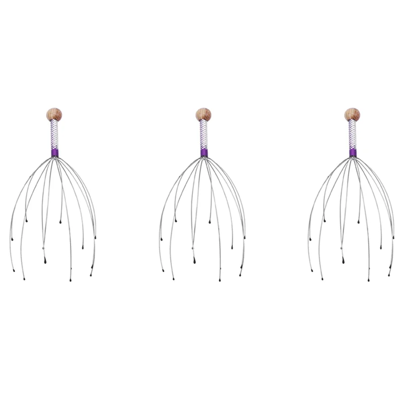 

3X Scalp Head Massager