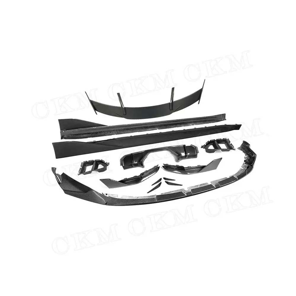 

Carbon Fiber Front Bumper Lip Rear Diffuser Spoiler Side Skirts for BMW G80 G82 G83 M3 M4 2021+ M Style Car Body Kits