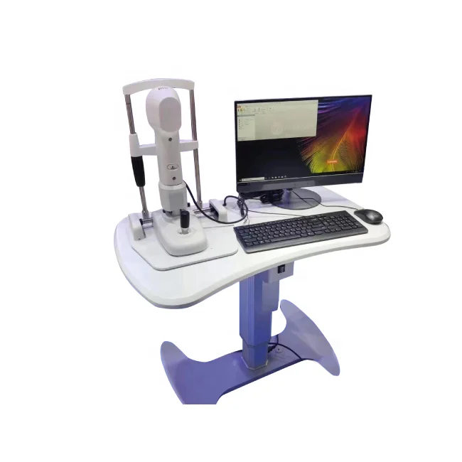 Two table top size available HD-18C electric motorized ophthalmic instrument table for Slit Lamp Retina  OCT