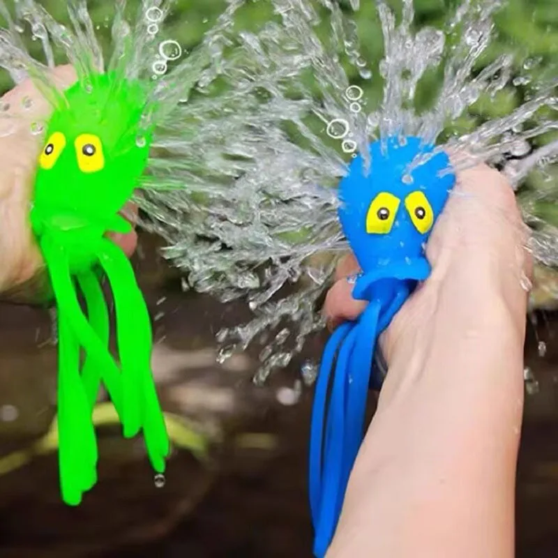 

Игрушка для бассейна с водой в виде осьминога для малышей, снятие стресса, водяные бомбочки, всплеск шариков для детей, летняя ванна, плавание