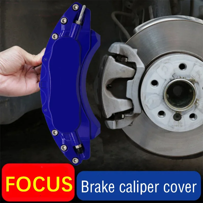 For Ford Focus Car Brake Caliper Cover Aluminum Metal Fit 1.6L Hatchback Sedan 2012 2015 2017 2018