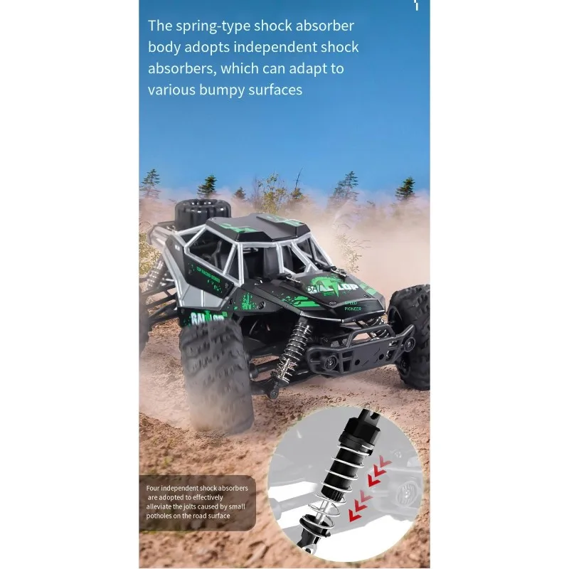 

A63T-1:16 Scale Remote Control Car,High Speed Remote Control Car Monster Vehicle,RC Truck For Boys And Adults