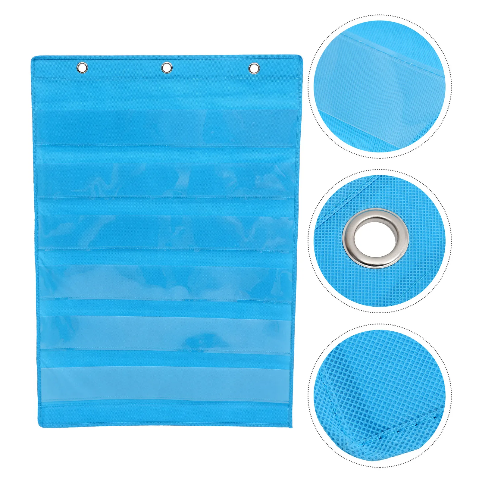 

Pick up Card Hanging Bag Holder Wall Display Pocket Charts Hanger Flashcards Organiser Office Organizer Non-woven Fabric Work