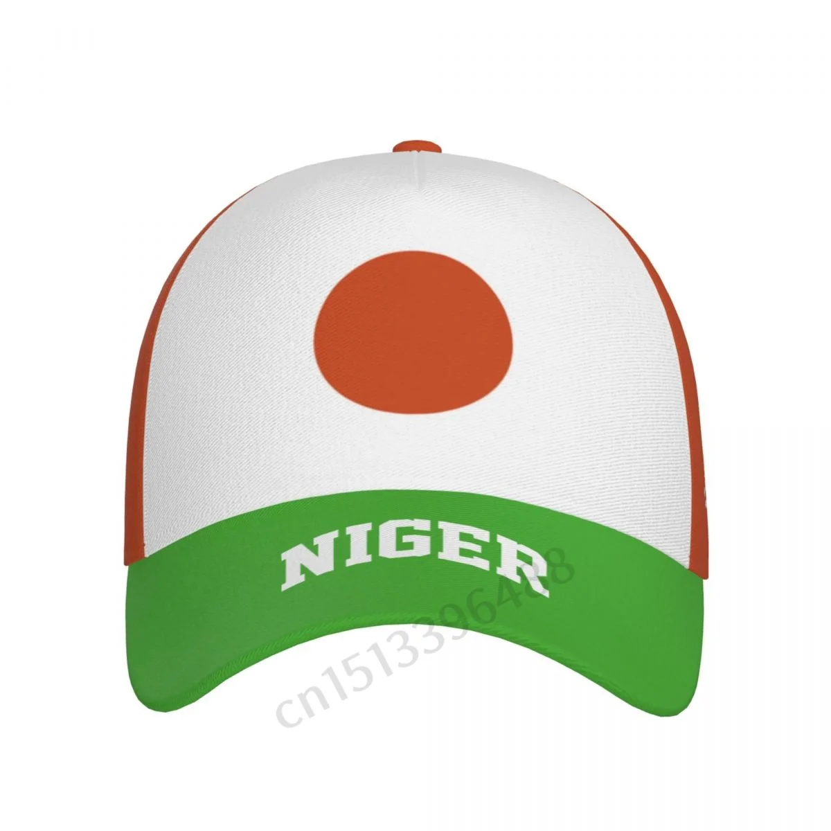 Niger Flag 3D Soccer Hats Sun Baseball Cap Breathable Adjustable Men Women Outdoor Fishing Hat