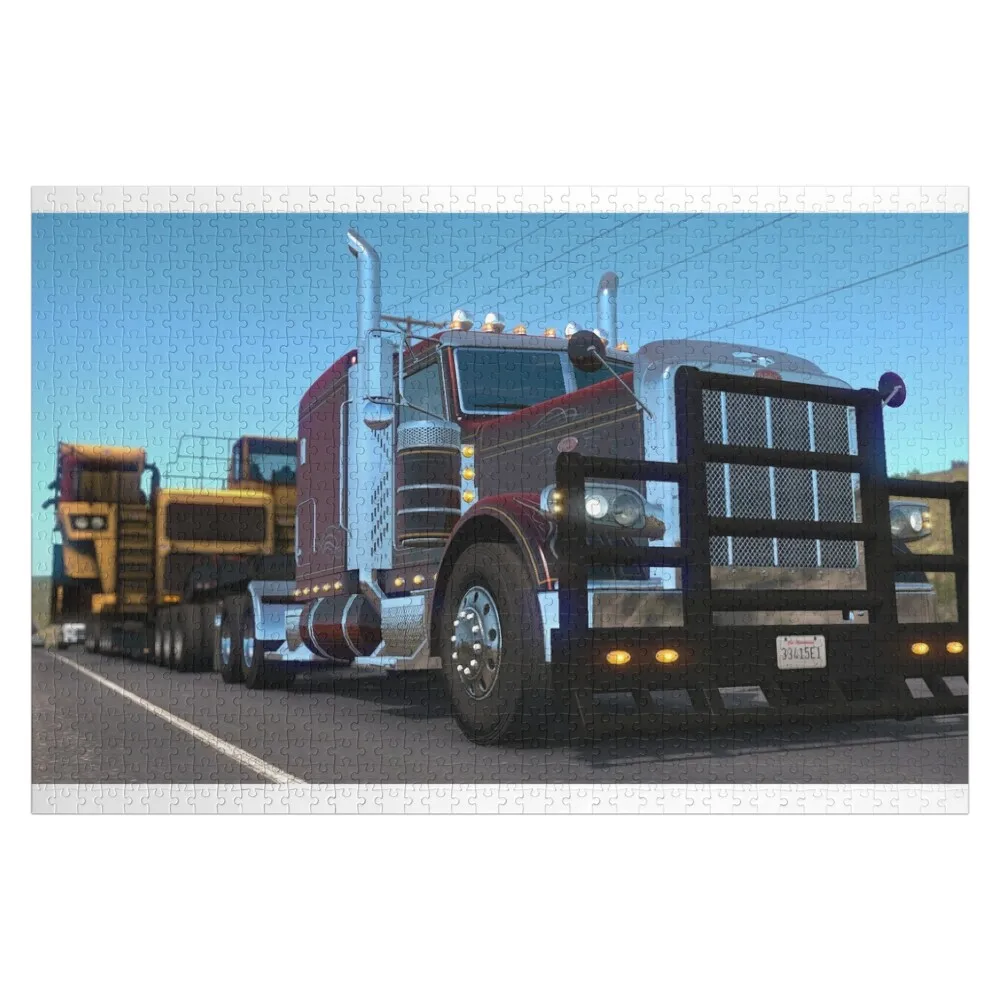 

2006 Peterbilt Model 389 Jigsaw Puzzle Personalized Baby Object Toddler Toys Personalized Puzzle
