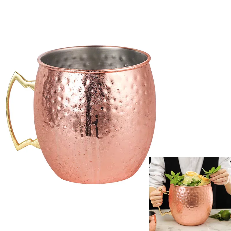 

Giant 5L Moscow Mule Copper Mugs Metal Mug Cup Stainless Steel Beer Wine Coffee Cup Bar Tool