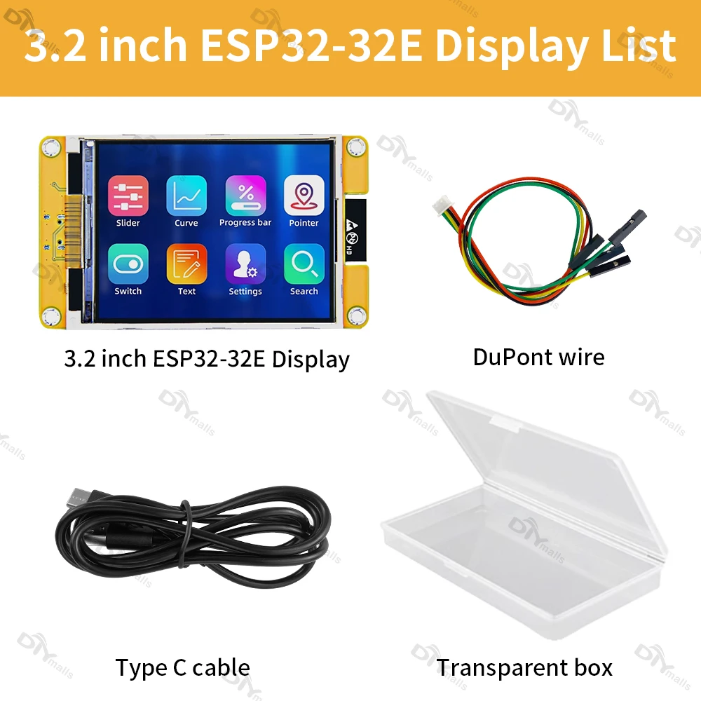 Keyestudio 3,2-дюймовый ESP32-W-ROOM-32E TFT-экран 240x320 ЖК-дисплей IPS полный угол обзора SPI интерфейс для Arduino ESP32 Keyestudio 3,2-дюймовый ESP32-W-ROOM-32E TFT-экран 240x320 ЖК-дисплей IPS полный угол обзора SPI интерфейс для Arduino ESP32