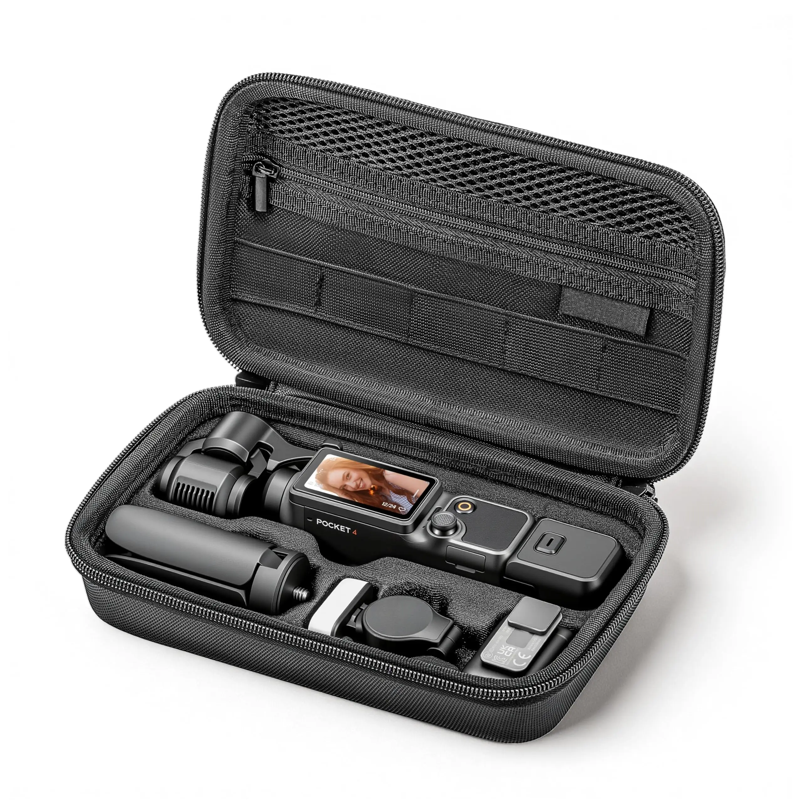 

Чехол для DJI Osmo Pocket 4 Creator Combo: портативная защитная сумка-переноска из ПУ для путешествий