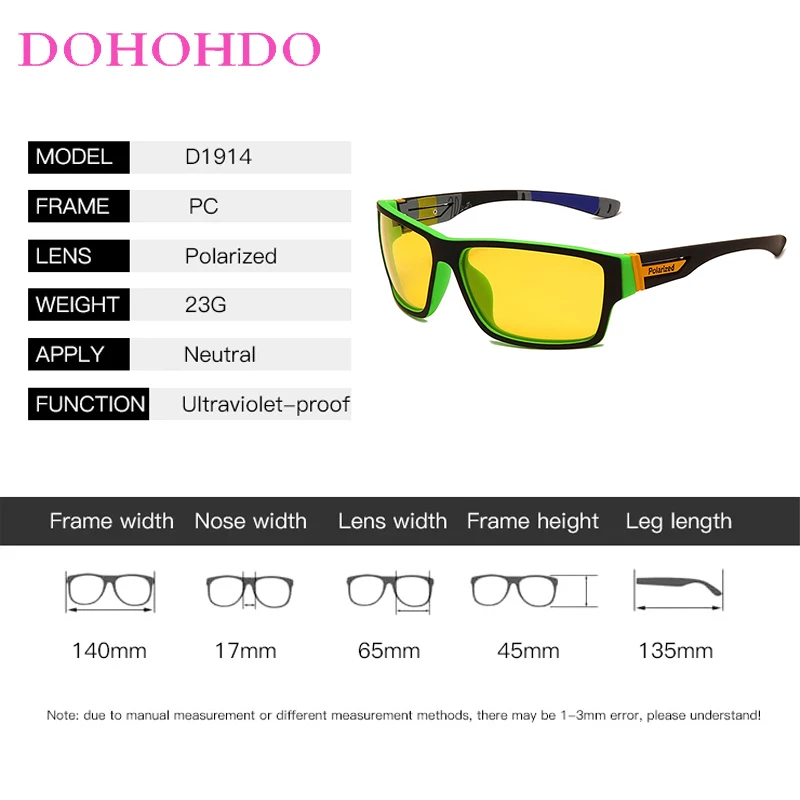 النساء الاستقطاب نظارات شمسية رياضية نظارات القيادة نظارات شمسية رجل للرؤية الليلية العلامة التجارية نظارات Oculos دي سول UV400 Lunette أوم