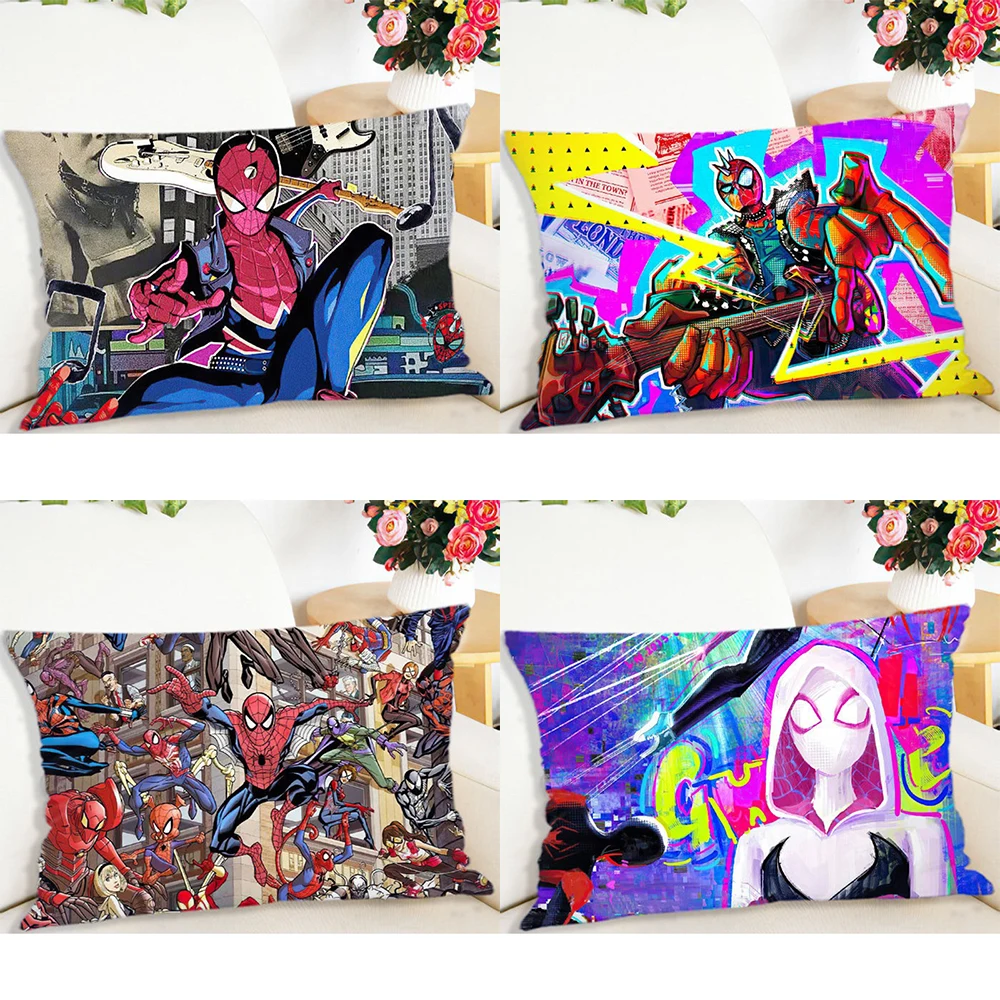 Superhero Spiderman printed Pillowcase home room decoration bed Sleeping Pillowcase sofa Cushion cover 30X50 40x60 50x70cm