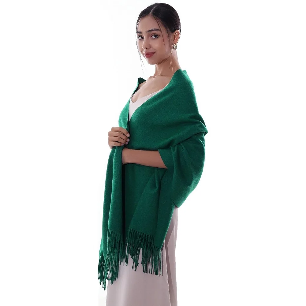 

Зимние шарфы для женщин, шали из пашмины, накидки для вечерних платьев, большие теплые мягкие шарфы