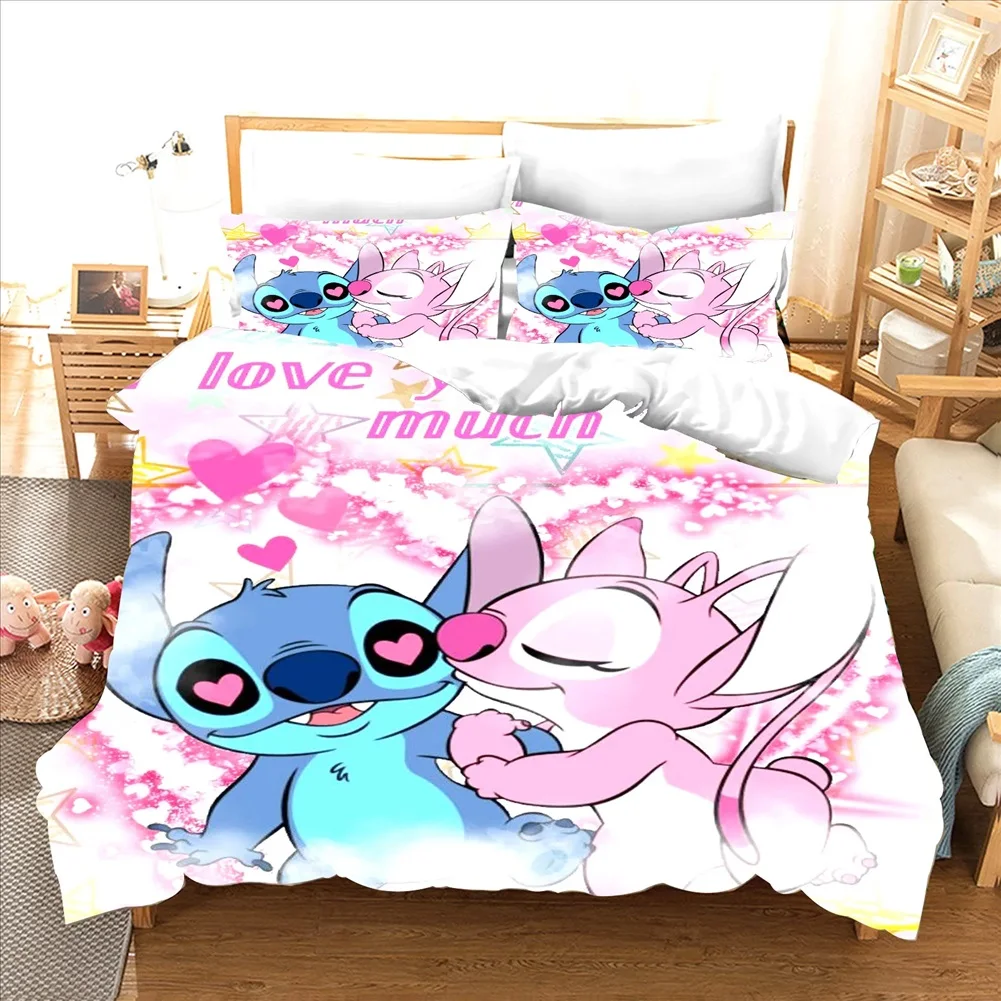 Cartoon Duvet Cover Set Comforter Bedding 3d Children'S Bedding Set 3-Piece 1 Quilt Cover Single Size