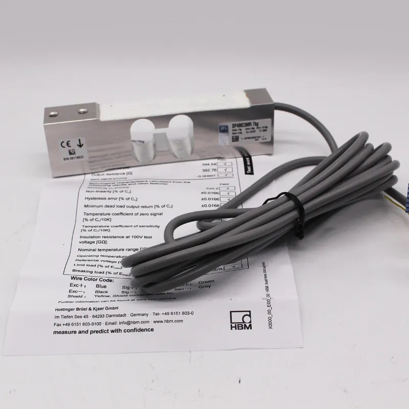 Germany HBM SP4M/C3MR/20KG/SP4MC3/200KG/high Precision Single Point Pressure Weighing Sensor