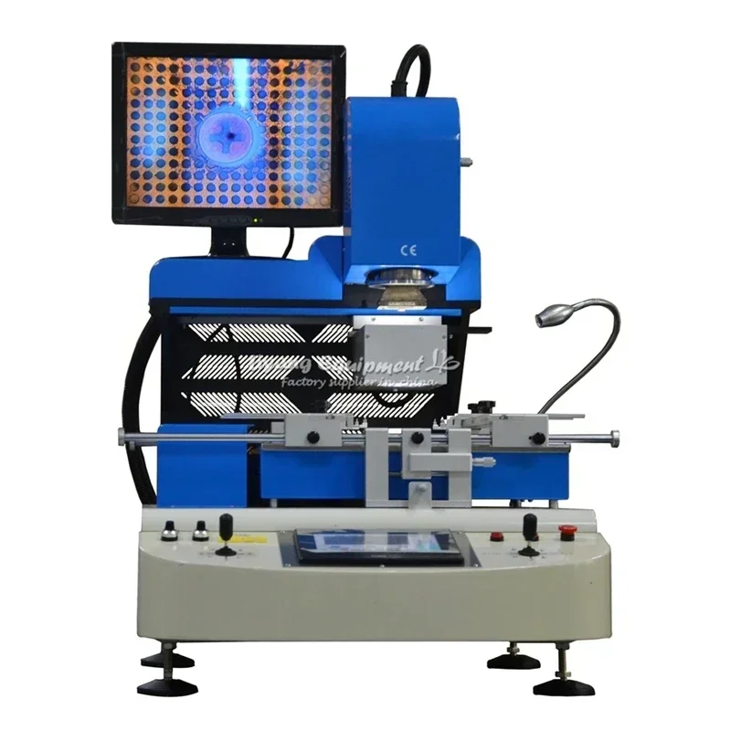 Industrial BGA Soldering Machine LY G880 Hot Air Align Rework Station 7600W Semi-Auto Reballing 3 Zones Max 570x480MM Large Area