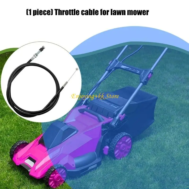 Q1JB HRX217、HRX217K1用のユニバーサルスロットル制御ワイヤ、Lawn Mowers Garden Tool