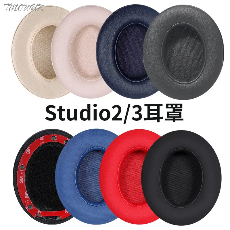 

Replacement Earpads for beats studio2 studio3 Headset Headphones Leather Sleeve Earphone Earmuff