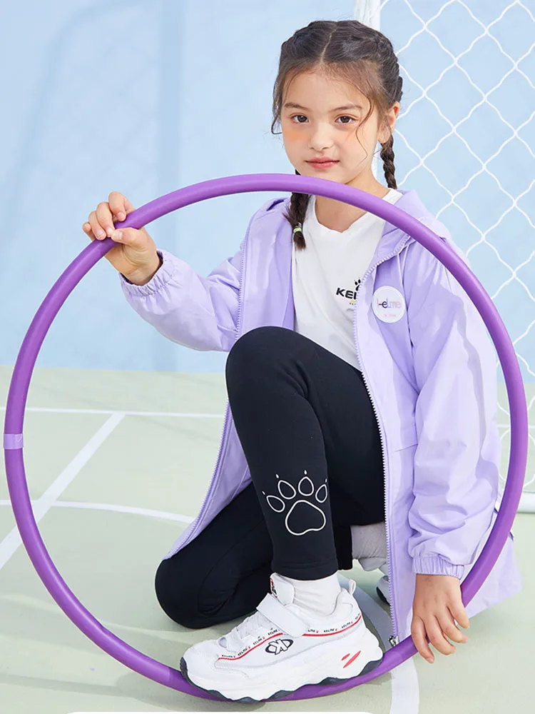 

KELME KIDS Children's Clothing Girls' Leggings Spring And Autumn Outer Wear Sports New Fleece Children's Sports Pants 5131DD4051