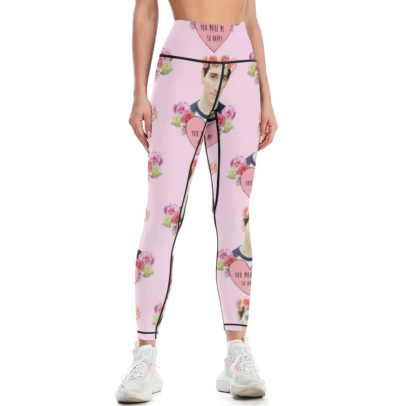 

Ben Fankhauser is my life Leggings push up fitness Sports female push up tights for Women's high waist Womens Leggings