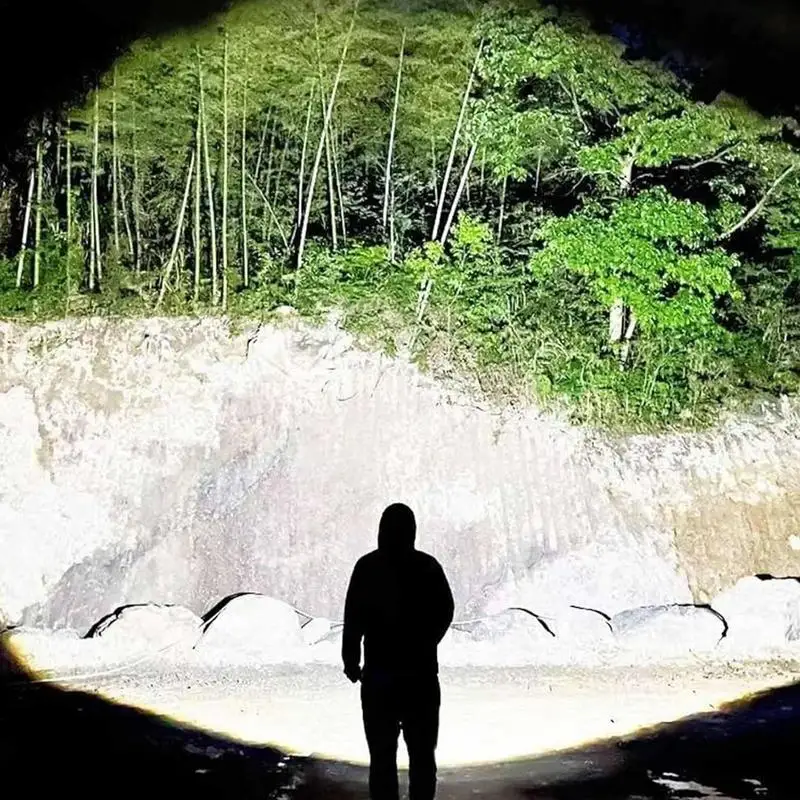 Rechargeable High Lumens Mini Flashlight 5 Modes Powerful LED Flashlight Handheld Camping Pocket Flashlight For Camping Hiking